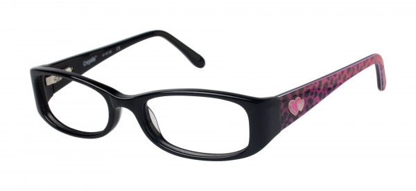 Crayola Eyewear CR119 Eyeglasses, PKLE BLACK/PINK LEOPARD