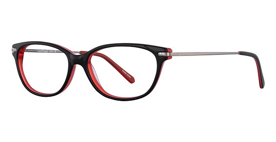 Ernest Hemingway 4644 Eyeglasses, Black/Red