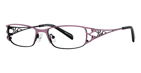 Valerie Spencer 9279 Eyeglasses, Lavender/Black