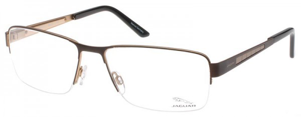 Jaguar Jaguar 35037 Eyeglasses, BROWN-GOLD (837)