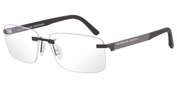 Porsche Design P 8236 S1 Eyeglasses, Matte Black (A)