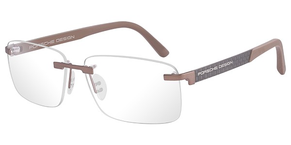 Porsche Design P 8236 S1 Eyeglasses, Matte Sand, Brown (C)