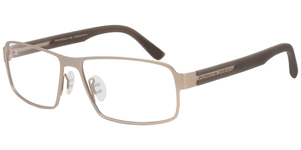 Porsche Design P 8231 Eyeglasses, Matte Light Gold, Matte Gray (C)