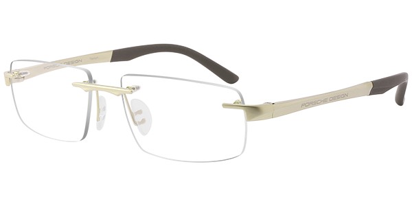 Porsche Design P 8214 S2 Eyeglasses, Matte Light Gold, Matte Gray (A)