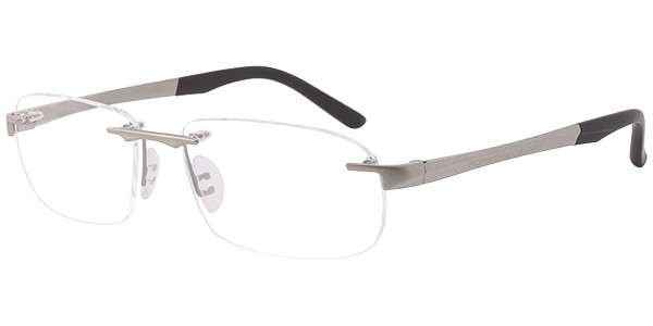 Porsche Design P 8214 S1 Eyeglasses, Matte Titanium, Matte Black (C)