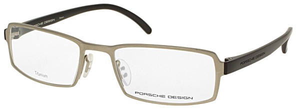 Porsche Design P 8145 Eyeglasses, Titanium Matte, Black Matte (D)