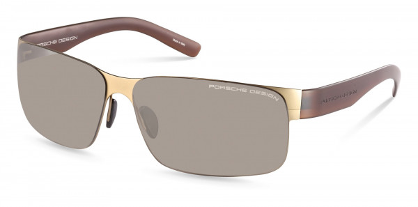 Porsche Design P8573 Sunglasses, C gold (brown gradient)