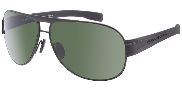 Porsche Design P 8544 Sunglasses, Matte Black (A)