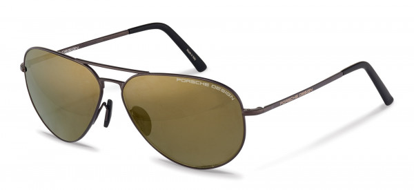 Porsche Design P8508 Sunglasses, O dark brown (flash gold)