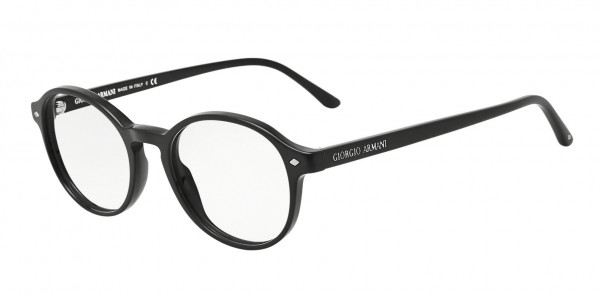 Giorgio Armani AR7004 Eyeglasses, 5001 TOP MATTE BLACK/SHINY (BLACK)