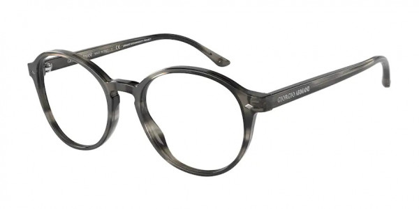 Giorgio Armani AR7004 Eyeglasses, 5877 BIO STRIPED GREY HAVANA (GREY)