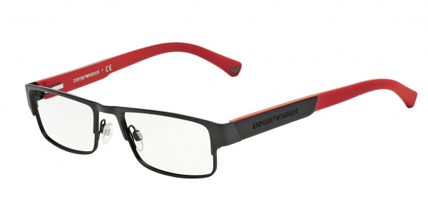 Emporio Armani EA1005 Eyeglasses, 3001 MATTE BLACK (BLACK)