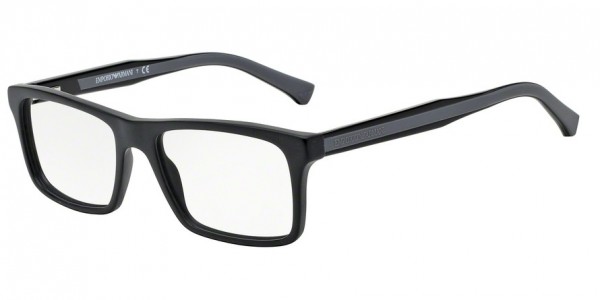 Emporio Armani EA3002 Eyeglasses, 5042 MATTE BLACK