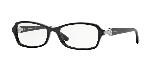 Vogue VO2789B Eyeglasses, W44 BLACK (BLACK)