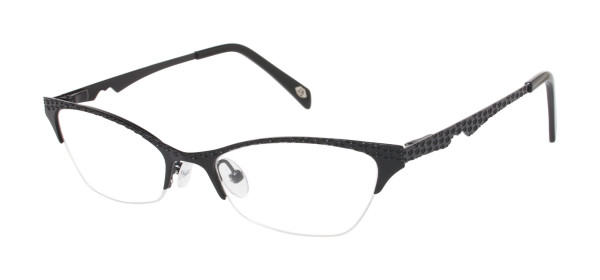 Lulu Guinness L740 Eyeglasses, Black (BLK)