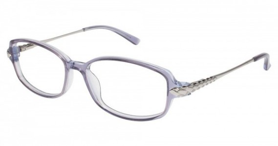 Tura R903 Eyeglasses, Blue Crystal/Silver (BCR)