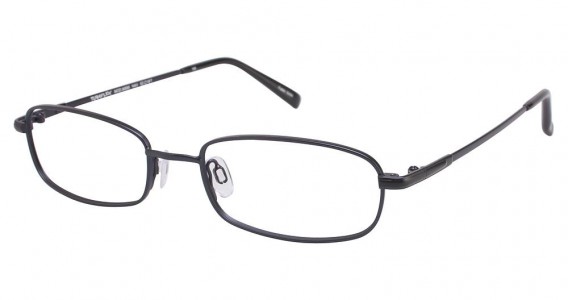 TITANflex M886 Eyeglasses, SEMI MATTE NAVY W/BLACK PAINT (NAV)