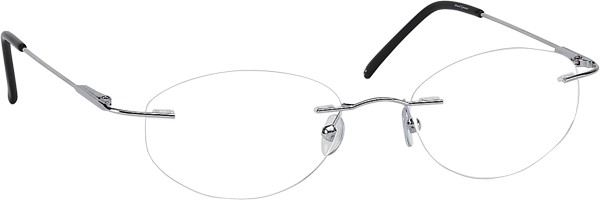 Tuscany Mount H Eyeglasses, 08-Silver