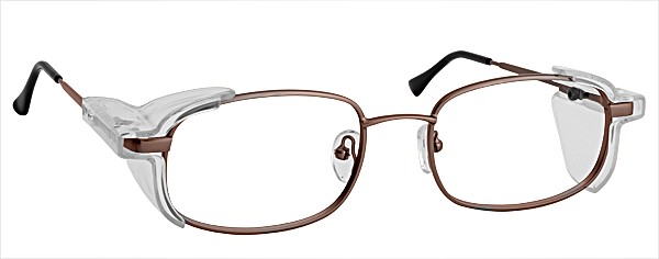 Tuscany Eye Shield  3 Safety Eyewear, 02-Brown