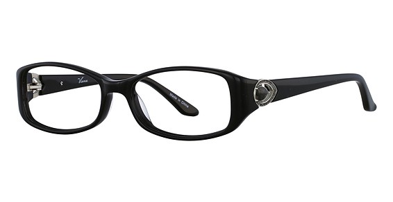 Alpha Viana V1017 Eyeglasses, C1 Black