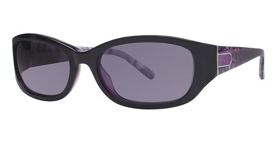 Vivian Morgan 8809 Sunglasses, Purple/Leopard
