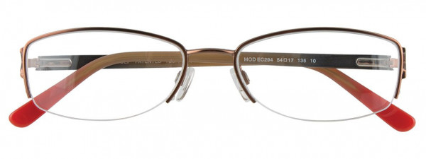 EasyClip EC294 Eyeglasses, 010 - Satin Brown