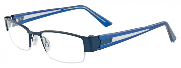 EasyClip EC290 Eyeglasses, SATIN NAVY