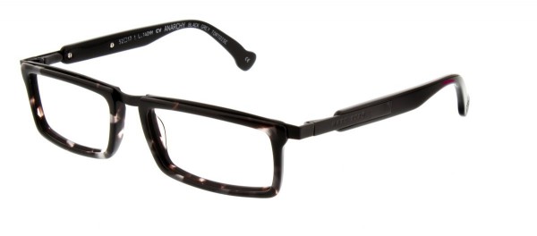 Marc Ecko ANARCHY Eyeglasses, Black Grey Tortoise