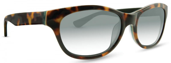 Cinzia Designs Cheeky Sunglasses, 1 - Tortoise / Green