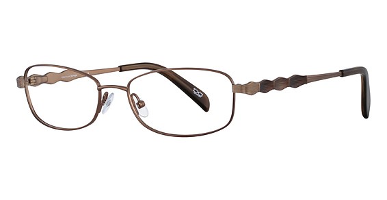 Cote D'Azur CDA 227 Eyeglasses, 2 Bronze/Chocolate