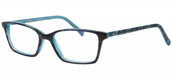 ECO by Modo SANTIAGO Eyeglasses, BLACK BLUE