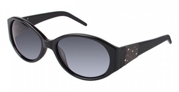 Kay Unger NY K617 Sunglasses, Black