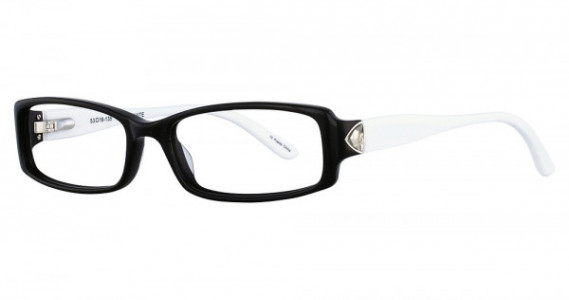 Richard Taylor Alexis Eyeglasses, Black/White