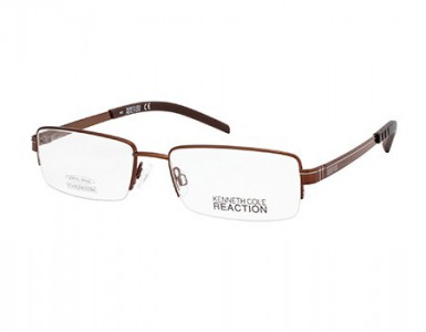 Kenneth Cole Reaction KC0742 Eyeglasses, 048 - Shiny Dark Brown