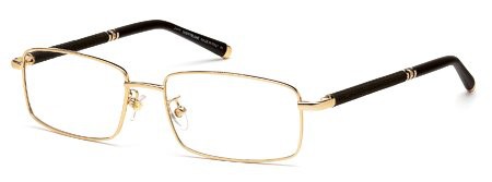 Montblanc MB-0396 Eyeglasses, 028 - Shiny Rose Gold