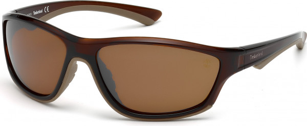Timberland TB9045 Sunglasses, 50H - Matte Dark Brown / Matte Dark Brown