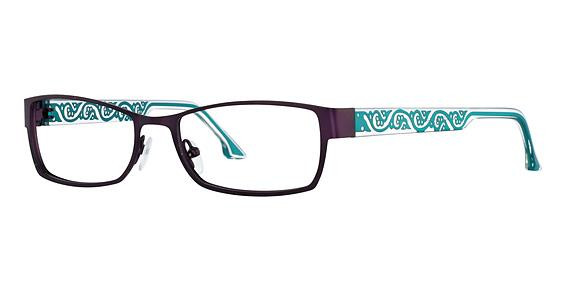 Vivian Morgan 8029 Eyeglasses, Purple/Turquoise