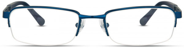 David Benjamin DB-168 Eyeglasses, 1 - Cobalt / White
