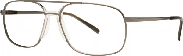Comfort Flex Decker Eyeglasses, Gunmetal