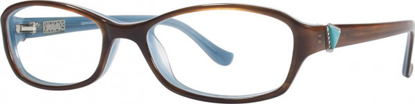 Kensie Spontaneous Eyeglasses, Teal