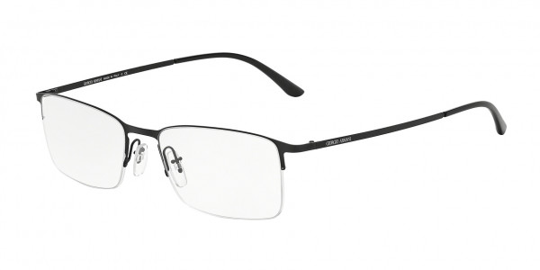 Giorgio Armani AR5010 Eyeglasses, 3001 MATTE BLACK (BLACK)
