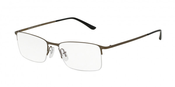 Giorgio Armani AR5010 Eyeglasses, 3037 MT BRUSHED GOLDEN GUNMT (GOLD)