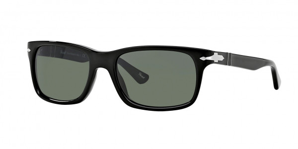 Persol PO3048S Sunglasses, 95/31 BLACK (BLACK)