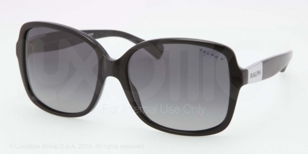 Ralph RA5165 RA 104 Sunglasses, 501/T3 BLACK (BLACK)