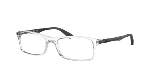 Ray-Ban Optical RX7017 Eyeglasses, 5943 TRANSPARENT