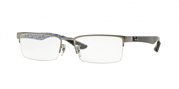 Ray-Ban Optical RX8412 Eyeglasses, 2502 GUNMETAL (GREY)