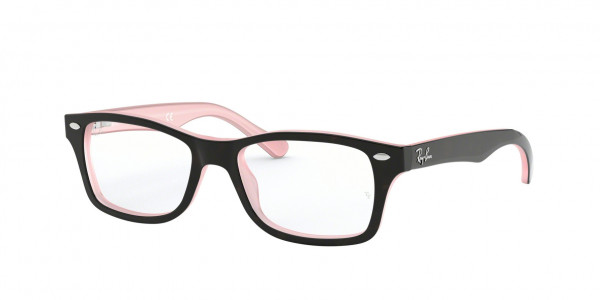 Ray-Ban Junior RY1531 Eyeglasses, 3580 HAVANA ON OPAL PINK (TORTOISE)