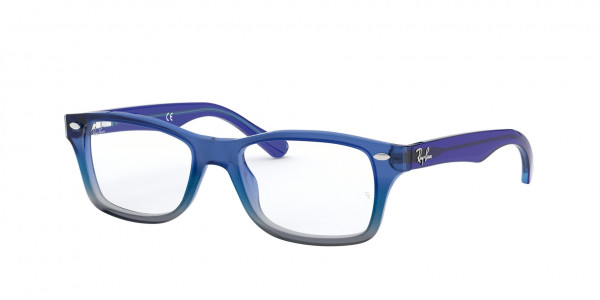 Ray-Ban Junior RY1531 Eyeglasses, 3647 BLUE GRADIENT IRIDESCENT GREY (BLUE)