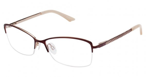 Brendel 902116 Eyeglasses, Brown w/Cream (60)