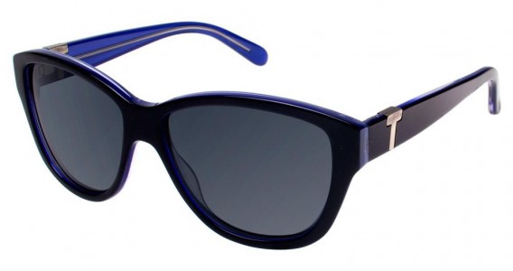 Ted Baker B561 Sunglasses, Black/Indigo (BLK)